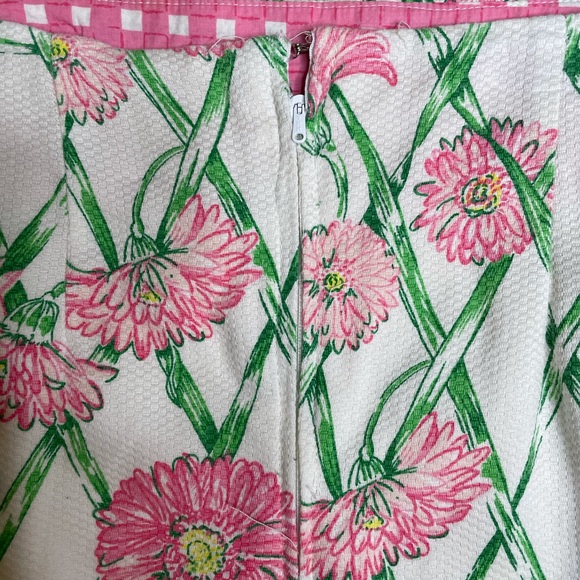 Lilly Pulitzer Daisy Print scalloped Hem Skirt - Picture 9 of 11